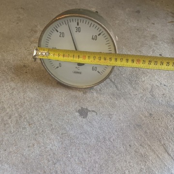 Stary termometr do 60 stopni