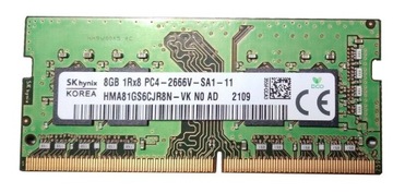 Pamięć RAM DDR4 Dell HYXPX 8 GB