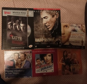 Filmy 5 płyt dvd Katyń Drapieznik Marzyciel