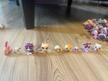 littlest pet shop mini 8 sztuk 