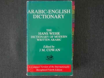 Słownik arabsko-angielski Wehr " Arabic-English Dictionary "