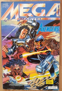 MEGA MARVEL 2/96 Avengers: Ex Post Facto *TM-Semic