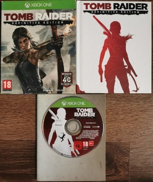 Tomb Raider Definitive Edition + Artbook na Xbox One/series X. 