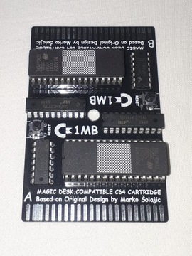 Cartridge Magic Desk 2x 1MB Commodore C64