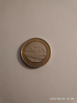 FINLANDIA - 1 euro - 2000r.