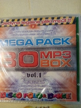 MP3 mega pack disco polo & dance vol 1nowa w foli