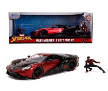 Model Jada Spider Man Ford GT Miles Morales skala 1:24 nowy zapakowany 