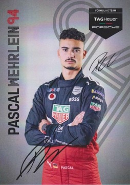 Pascal Wehrlein - Formuła 1 - Autograf!
