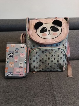 Plecak szkolny dla dziewczynki Paso Panda