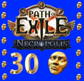 Path of Exile PoE 30x Divine Orb Liga Necropolis