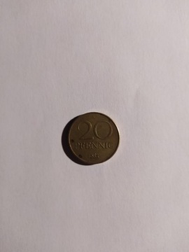 Moneta 20 Pfennig 1983A
