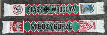 Szal Śląsk Wrocław Miedz Lechia Motor  firma OK