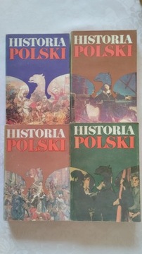 Historia Polski do 1948 r. - 4 tomy
