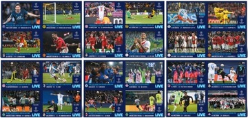 Naklejki Topps Champions League 2022 - LIVE 1-24