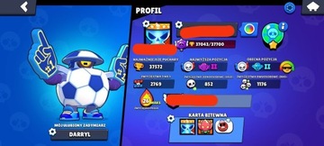 Konto BRAWL STARS 78/78 na własność 37K PUCH 