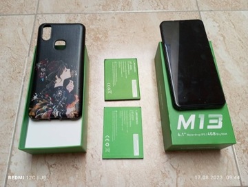Leagoo M13 4/32GB -etui pudełko 2 baterie + GRATIS