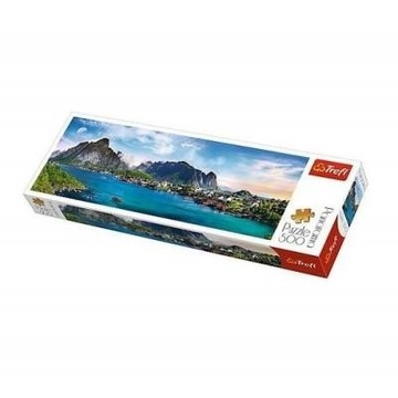 Puzzle panorama 500 el. Archipelag Lofoty,  29500