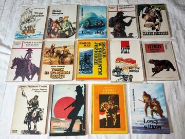 15 książek przygodowych i westerny 