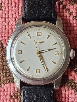 Zegarek Tissot lata 50-te XXw.