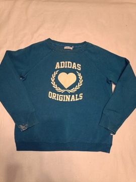 Niebieska bluza adidas 