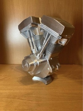 Harley Davidson Evo,figurka repliki silnika,druk3D
