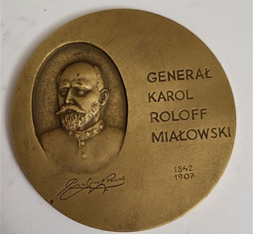 Medal Generał Karol Rolff Miałowski