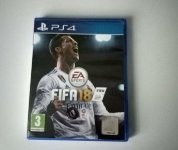 Gra FIFA 18 na konsolę PlayStation 4.