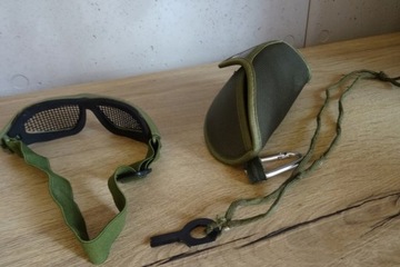 BUSHMEN Survival Krzesiwo +okulary taktyczne etui