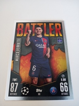 Topps Match Attax 2023/2024 Battler Verratti