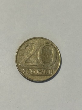 Moneta 20 złotych 1987