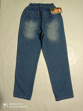 Spodnie jeans chłopięce 