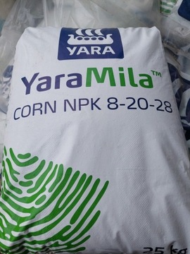 Yara mila corn25kg trawnik uprawy NPK 8-20-28