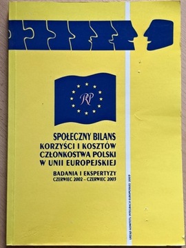 Społeczny bilans korzyści i kosztów członkostwa.. 