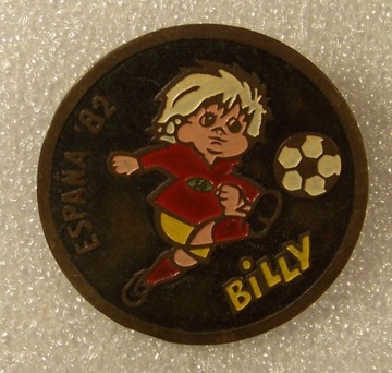 Odznaka Hiszpania 82 Billy