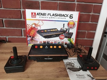Atari 2600 Flashback 6 pelny zestaw 