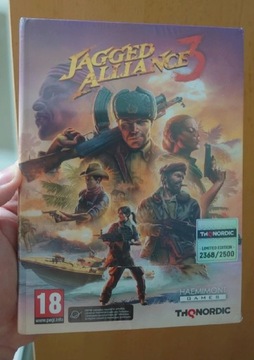Jagged Alliance 3 PC DVD - limitowana 2368/2500