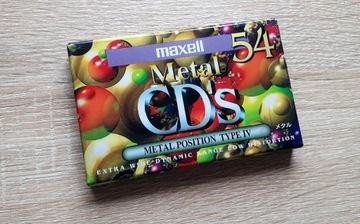 Kaseta magnetofonowa Maxell CD,s Metal 54.