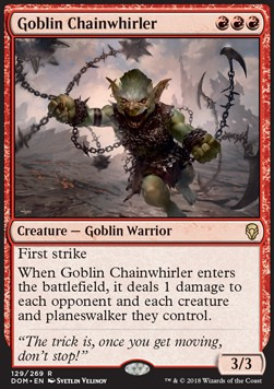 Goblin Chainwhirler [MTG] [DOM]