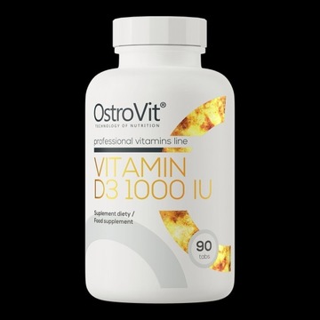 OstroVit Witamina D3 1000  90 tab.