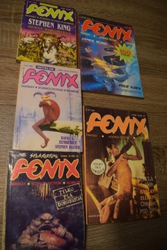 Feniks - fantasy,science fiction,horror -5 sztuk .