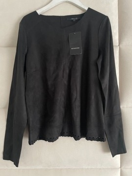 Bluzka Reserved 40 L zamsz zara H&M mohito