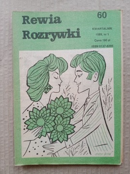 Rewia Rozrywki 60 1989 nr 1 krzyżówki 