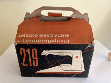 Żelazko 1974 retro PRL