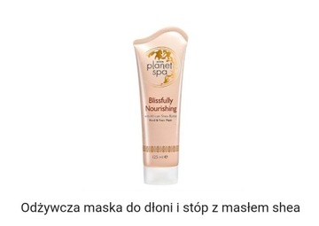 Odżywcza maska do dłoni i stóp z masłem shea Avon