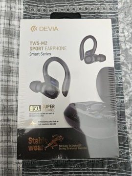 Słuchawki sportowe bluetooth DEVIA TWS-M2