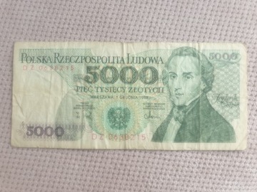 Polska 5000 zł  