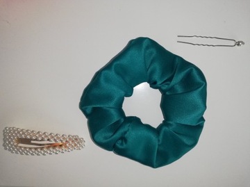 Gumka satyna bawełniana bawełna scrunchie