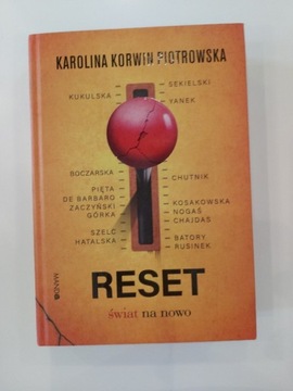 Książka RESET Karolina Korwin-Piotrowska jak nowa