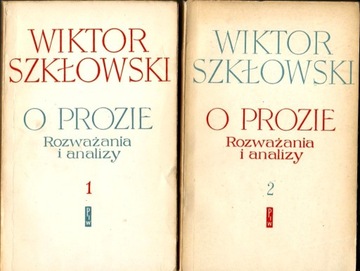 W. Szkłowski, O prozie. Rozważania i analizy