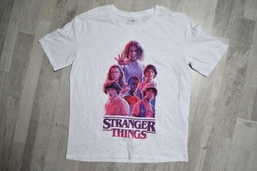 Koszulka biała Stranger Things M t-shirt Cropp